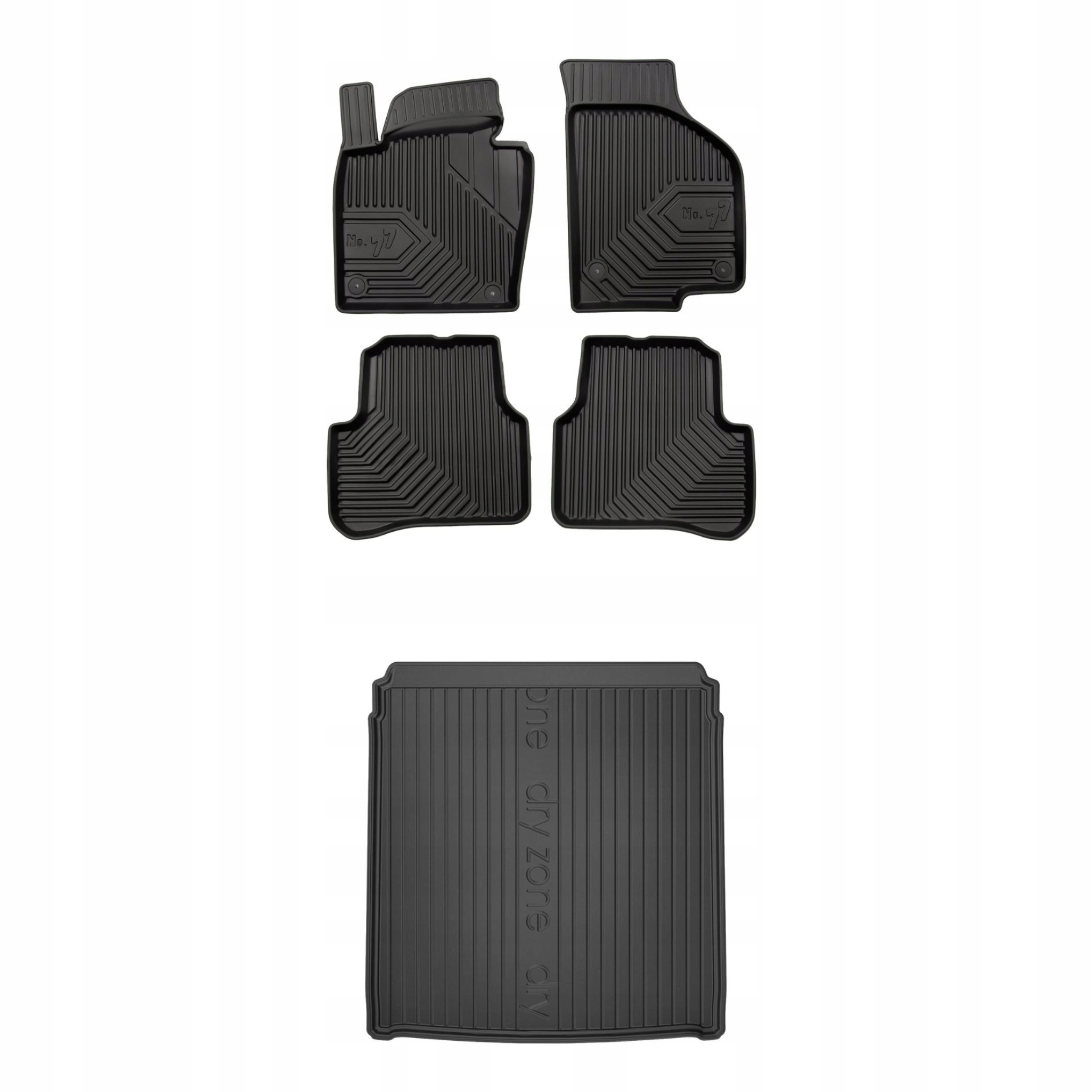 Sada gumových kobercov a rohoží pre Vw CC 2012-2016