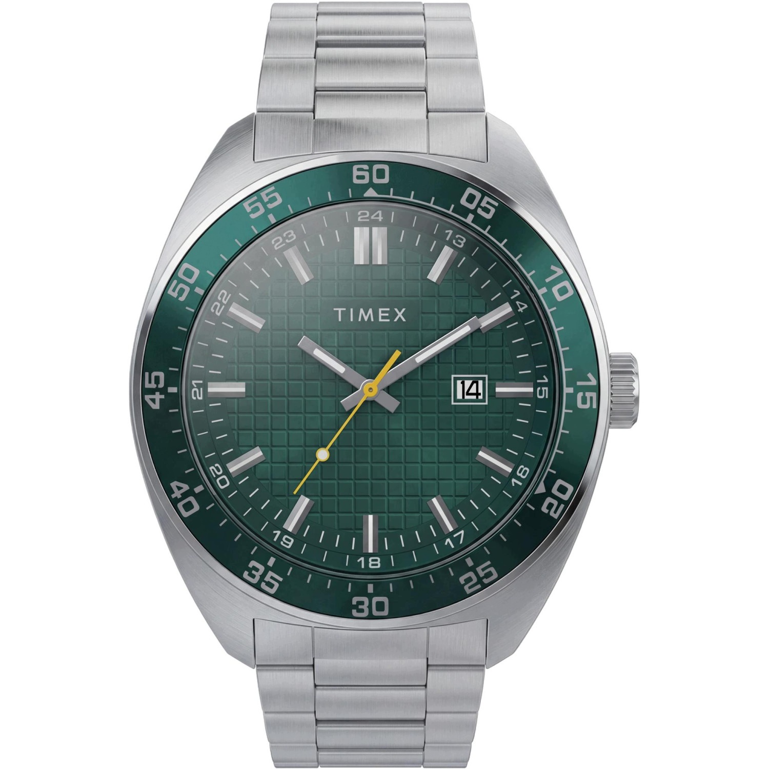 Pánské Hodinky Timex TW2Y89000 stříbrné