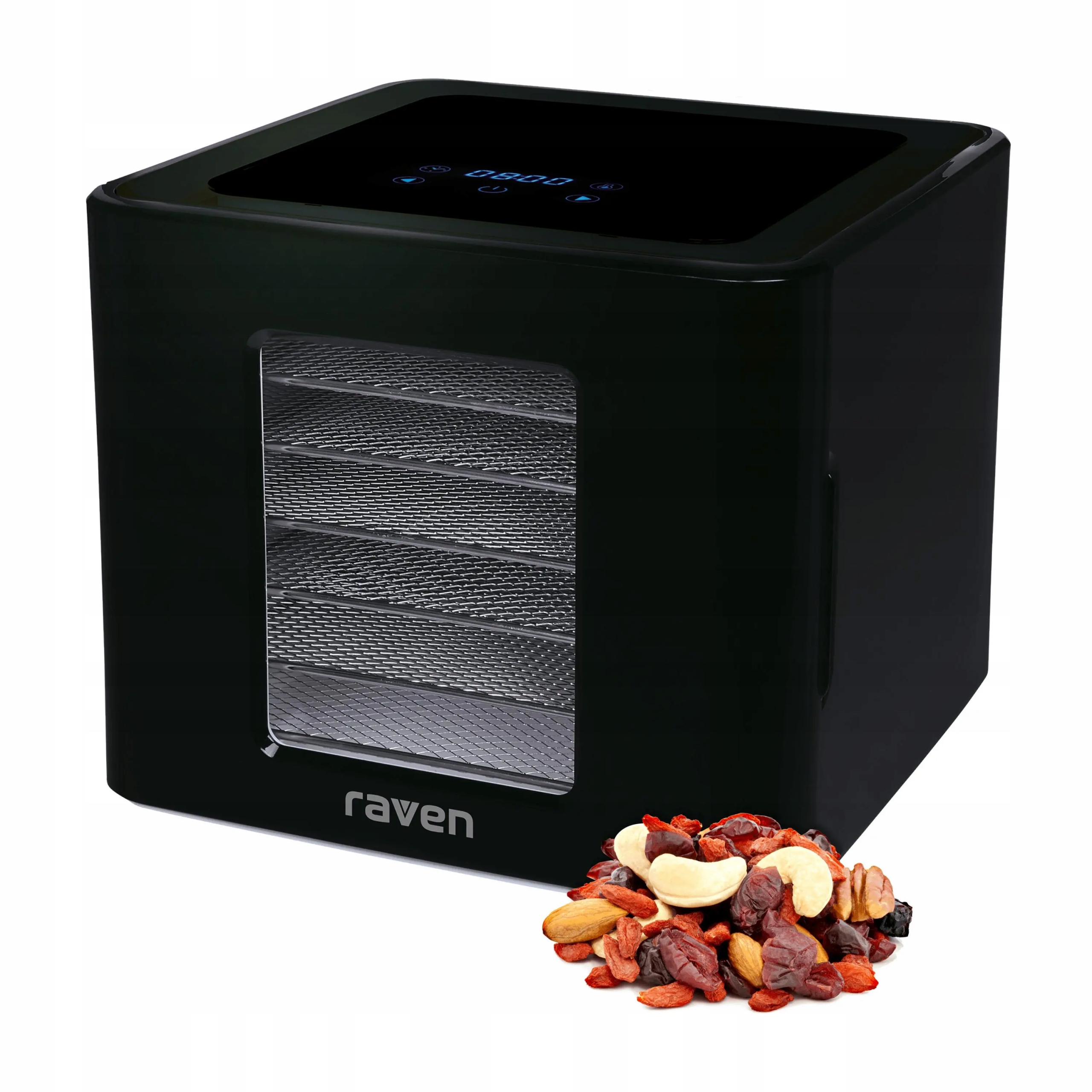 Suszarka spożywcza do grzybów warzyw owoców Raven ESS006 450W 6 sit 35-70°C