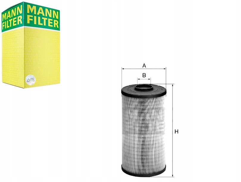 Mann-filter Vzduchový Filtr 84187405 AL174811 AL20