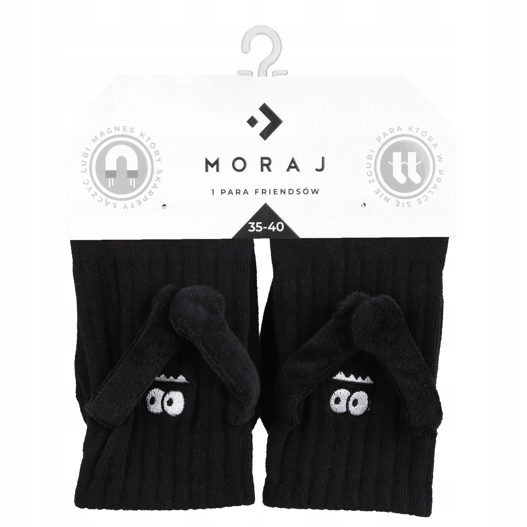 SKARPETKI Z MAGNESEM UNIWERSALNE DLA PAR ŁAPKI NA MAGNES MODNE MORAJ 40-44 Model CSL250-404