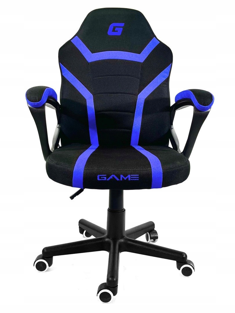 Otočné křeslo k psacímu stolu Mario Blue Lugano