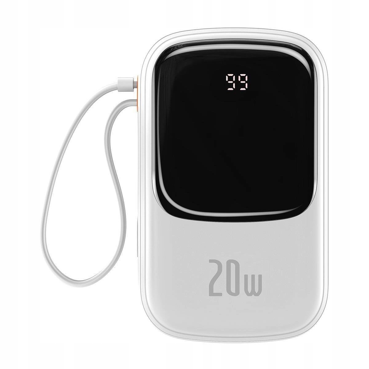 Baseus Qpow Digital Display powerbank z szybkim ładowaniem 20000mAh 20W Qc/