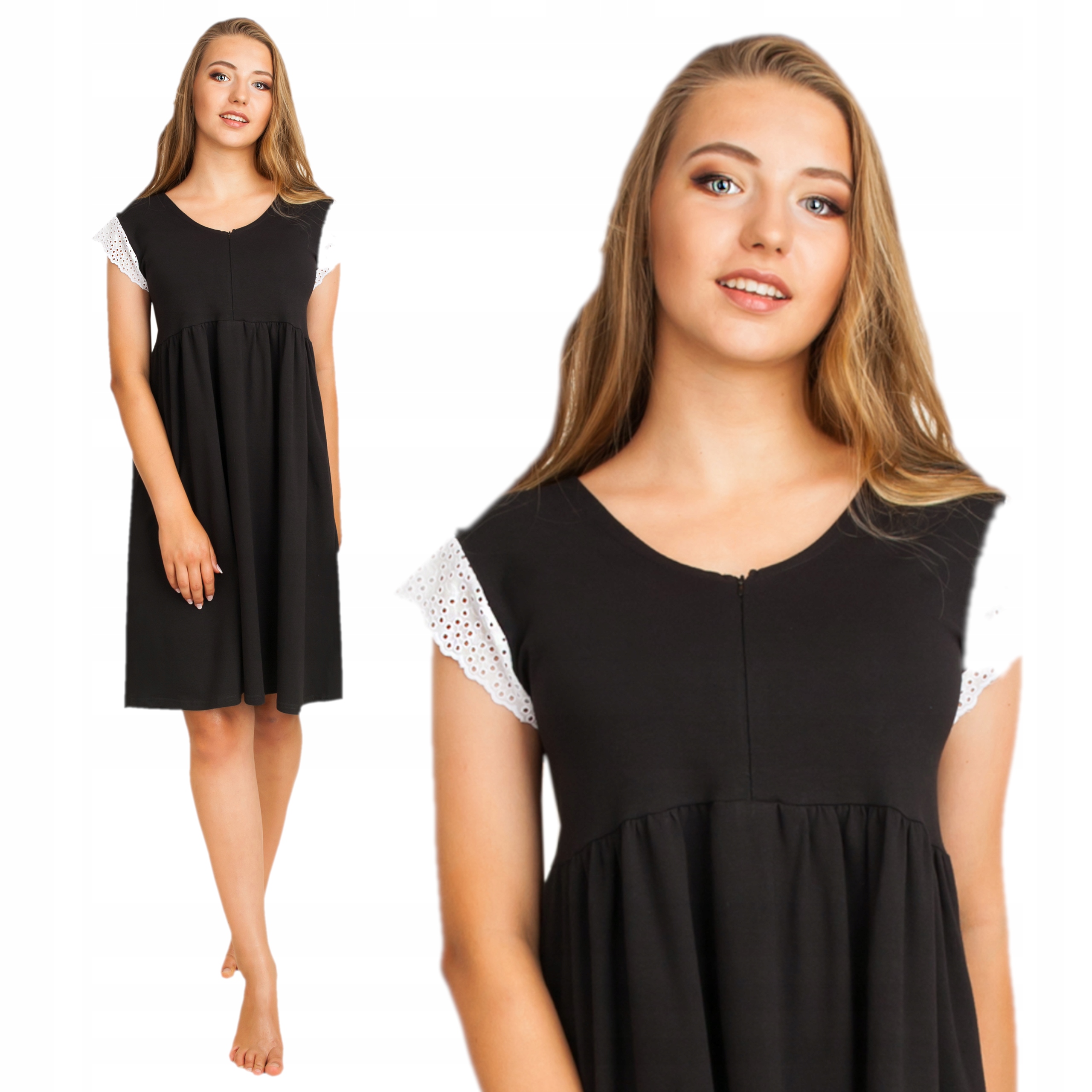 

Koszula nocna ciążowa,do karmienia Esmeralda L/XL