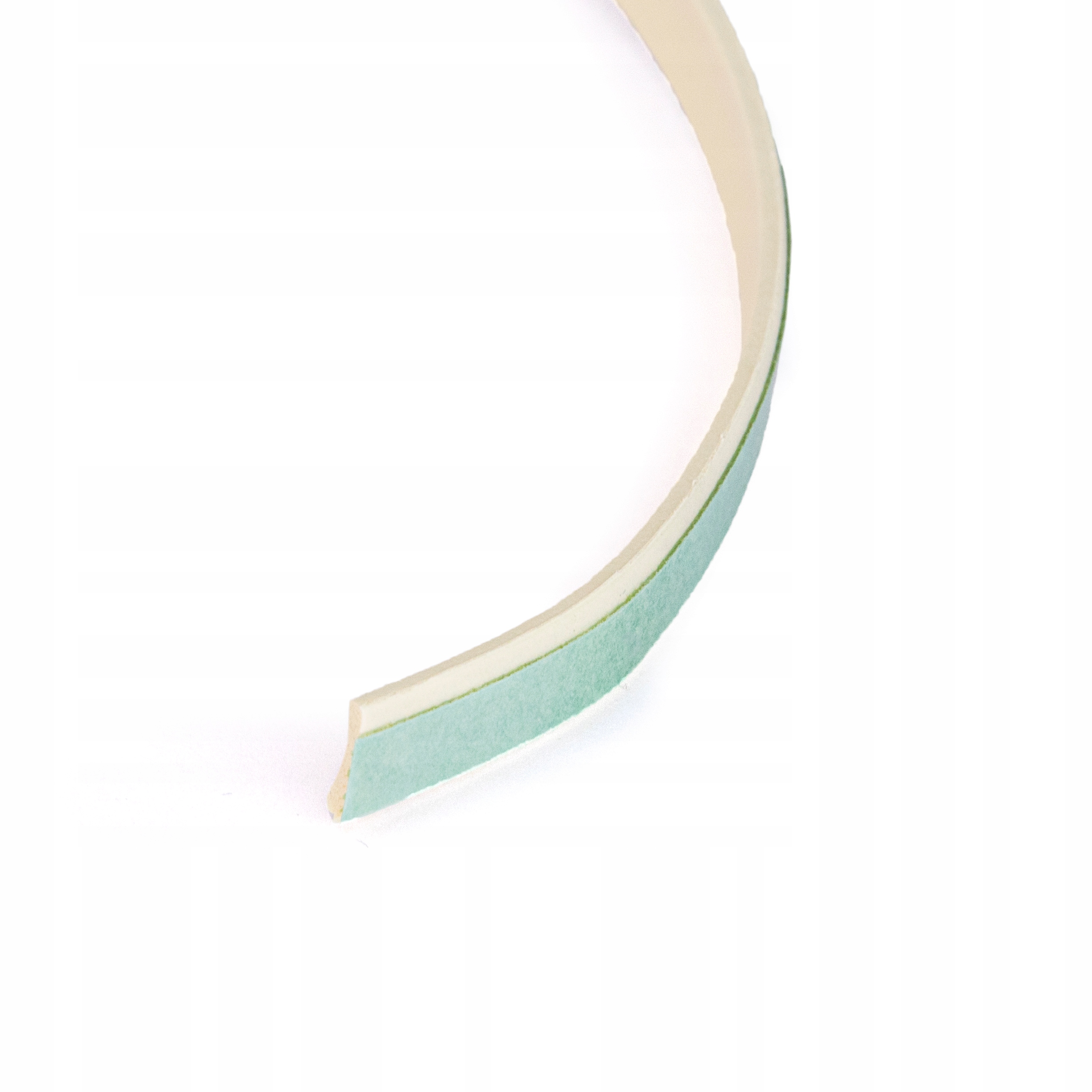 Těsnění do okenních dveří Samolepicí Gumové Porézní Bílá 8x2 mm 50 m