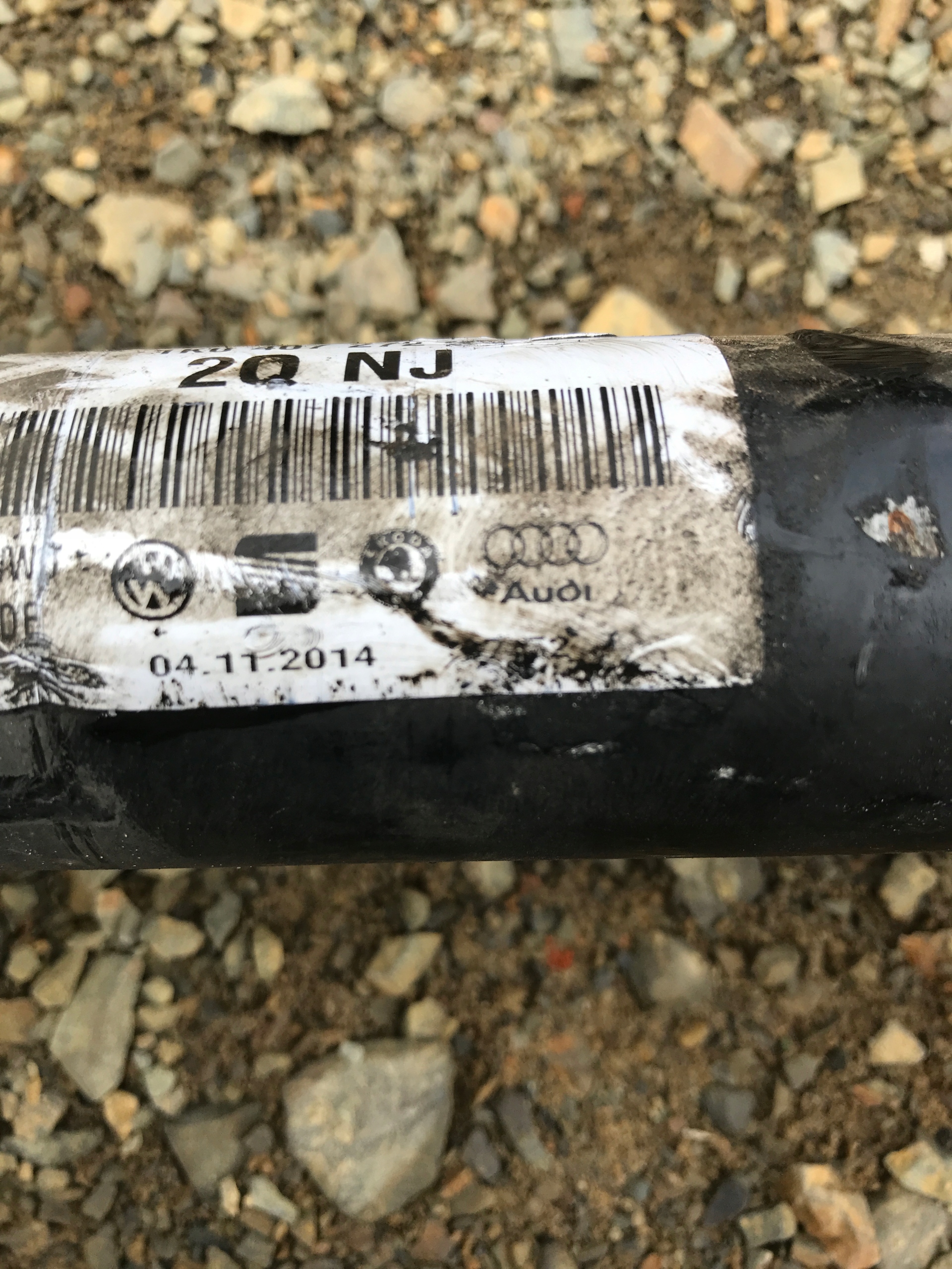 semi-axis right VW TOURAN LIFT 1K0407272QN