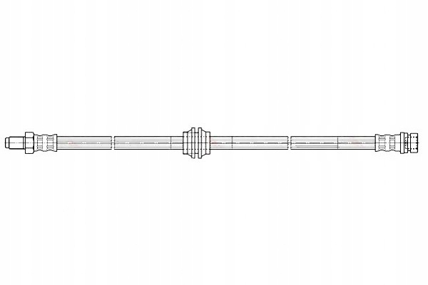 trw PHB430 тормозной шланг