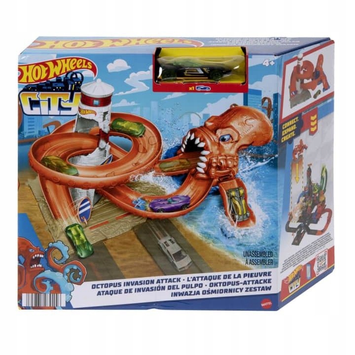 

Zestaw Hot Wheels City HDR31 Inwazja Ośmiornicy