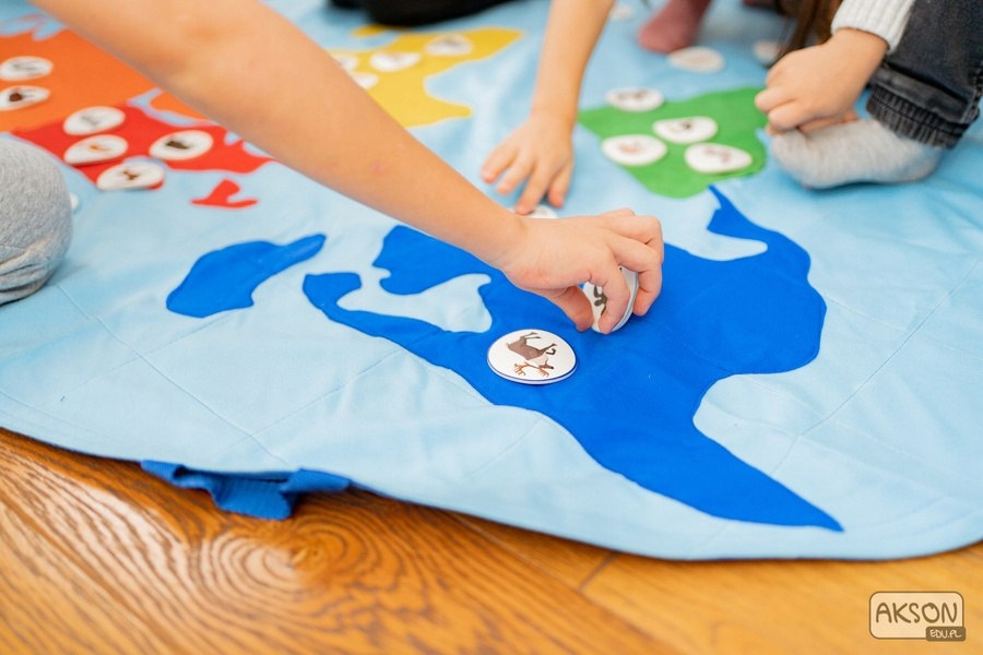 Mata Edukacyjna Mapa Świata Rodzaj inna