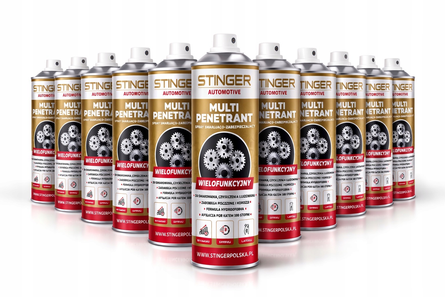 Multi Penetrant Spray 12ks Ochranný mazací sprej Stinger 400ML