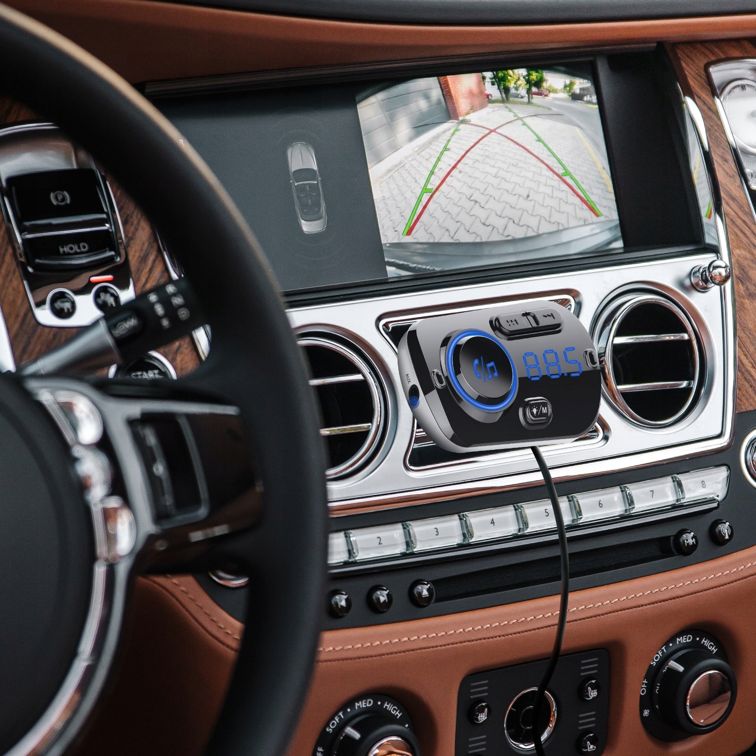 TRANSMITER BLUETOOTH 5 EDR ŁADOWARKA MP3 QC 2XUSB Marka retoo