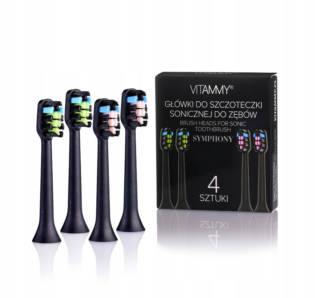 

Vitammy Symphony Końcówki do szczoteczki sonicznej