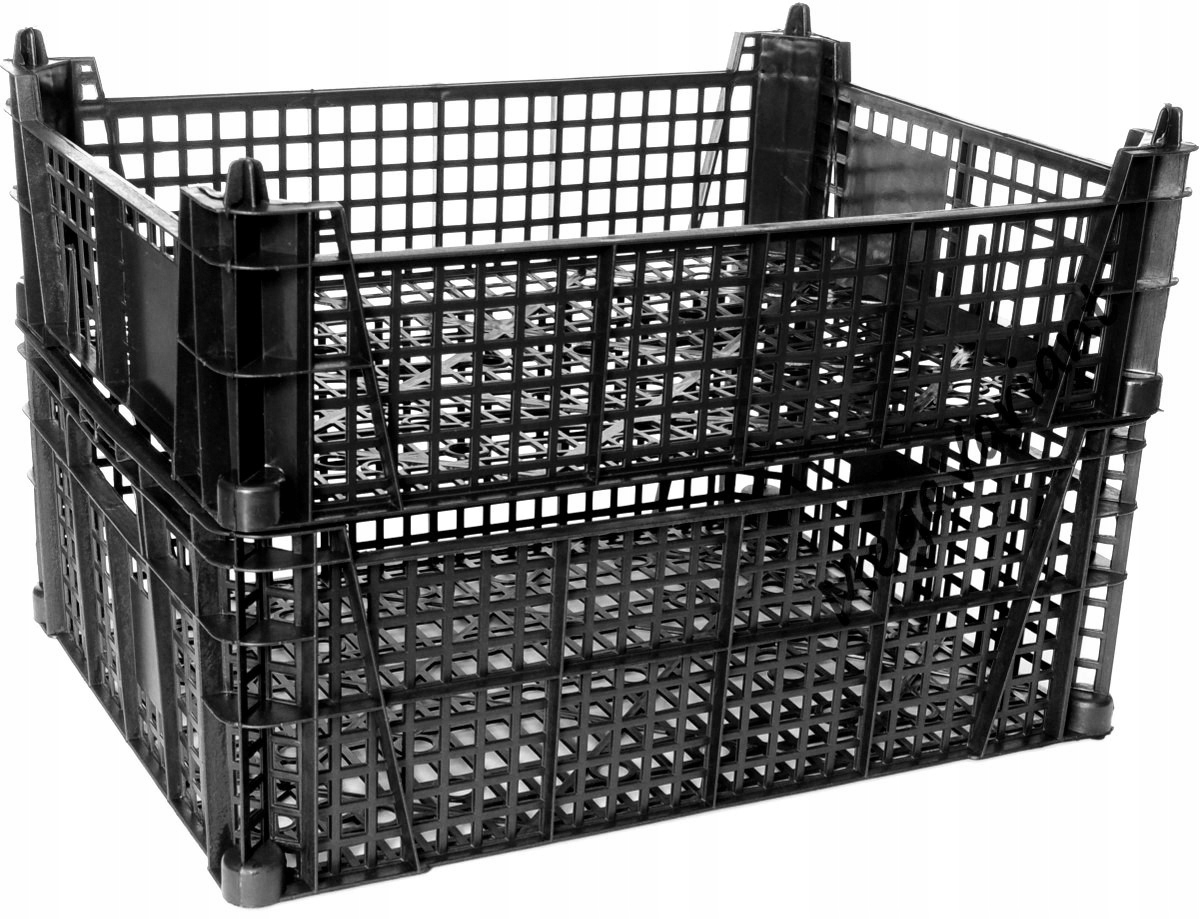 SKRZYNKA PLASTIKOWA Z UCHWYTAMI CASI KOSZ KOSZYK 40X30X15 CM KURIER SMART Kod producenta 4000G