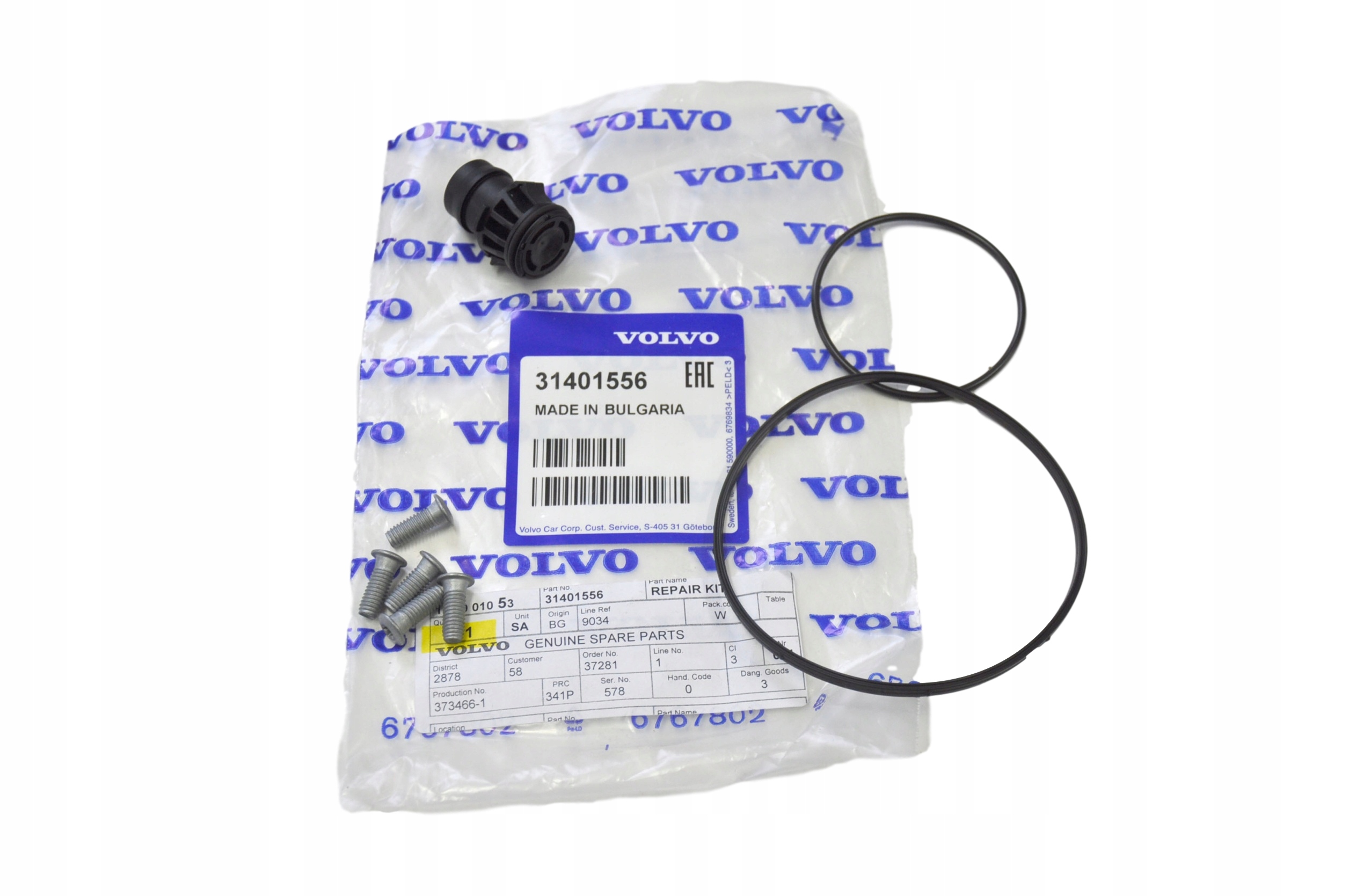 Volvo S60 V60 opravná sada čerpadla vacuum 6-cyl 31401556