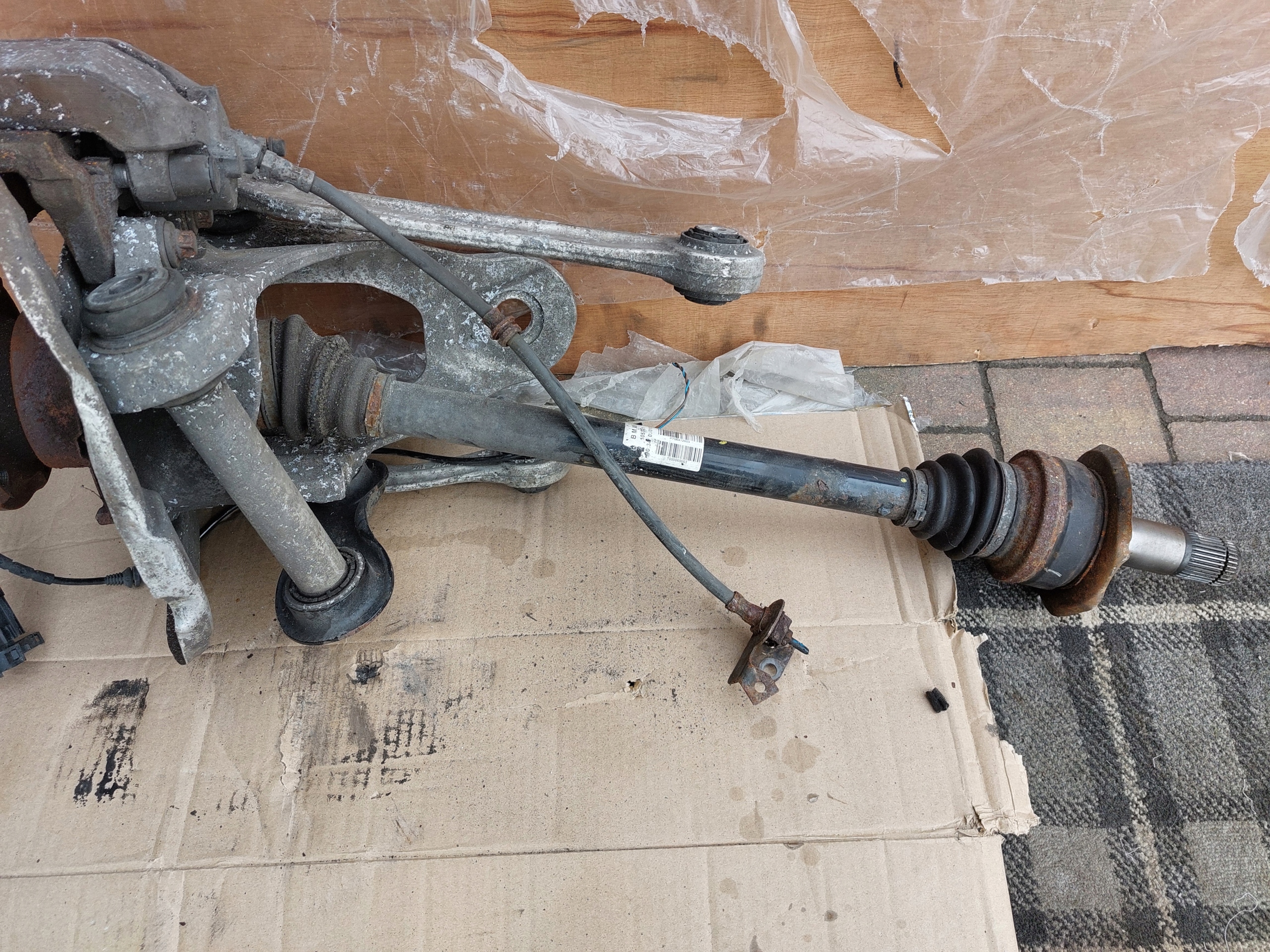 swing sususpension right rear part BMW X5 E70 3.0 D