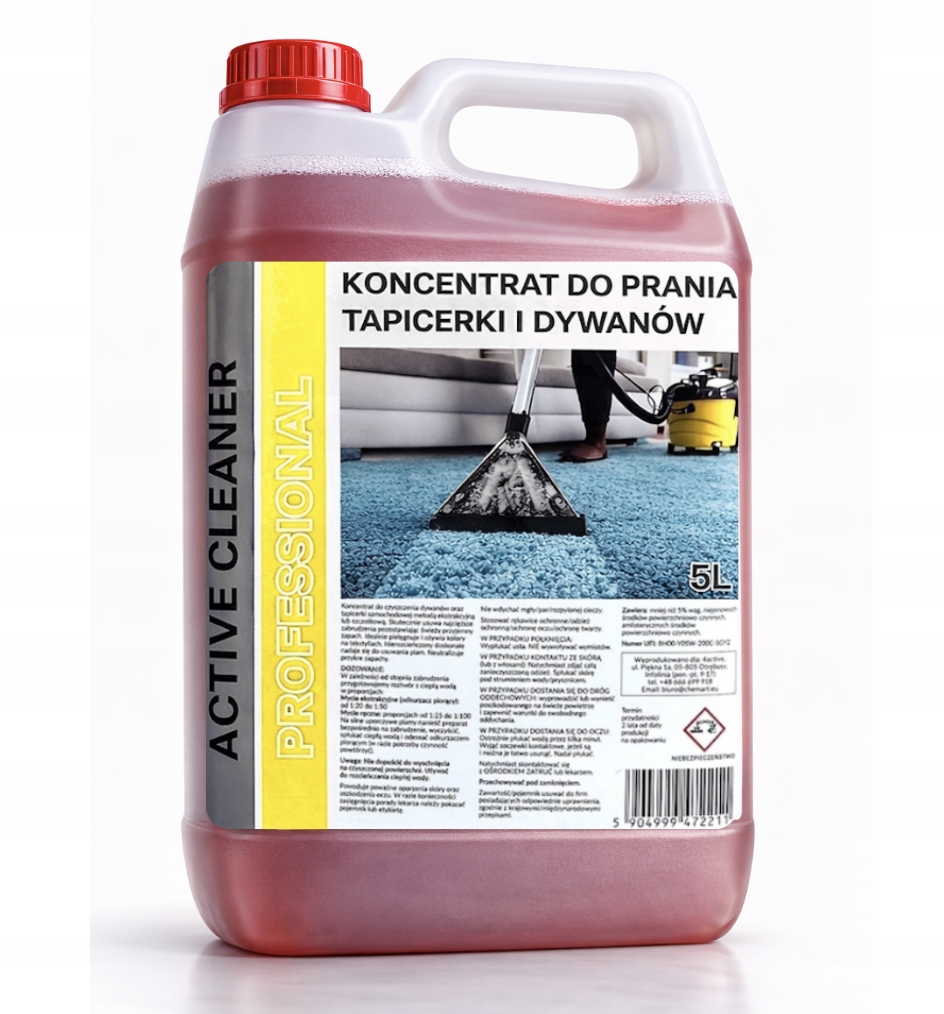 Levně Účinný prací prostředek na čalounění 5 l – pohovky, koberce, autosedačky