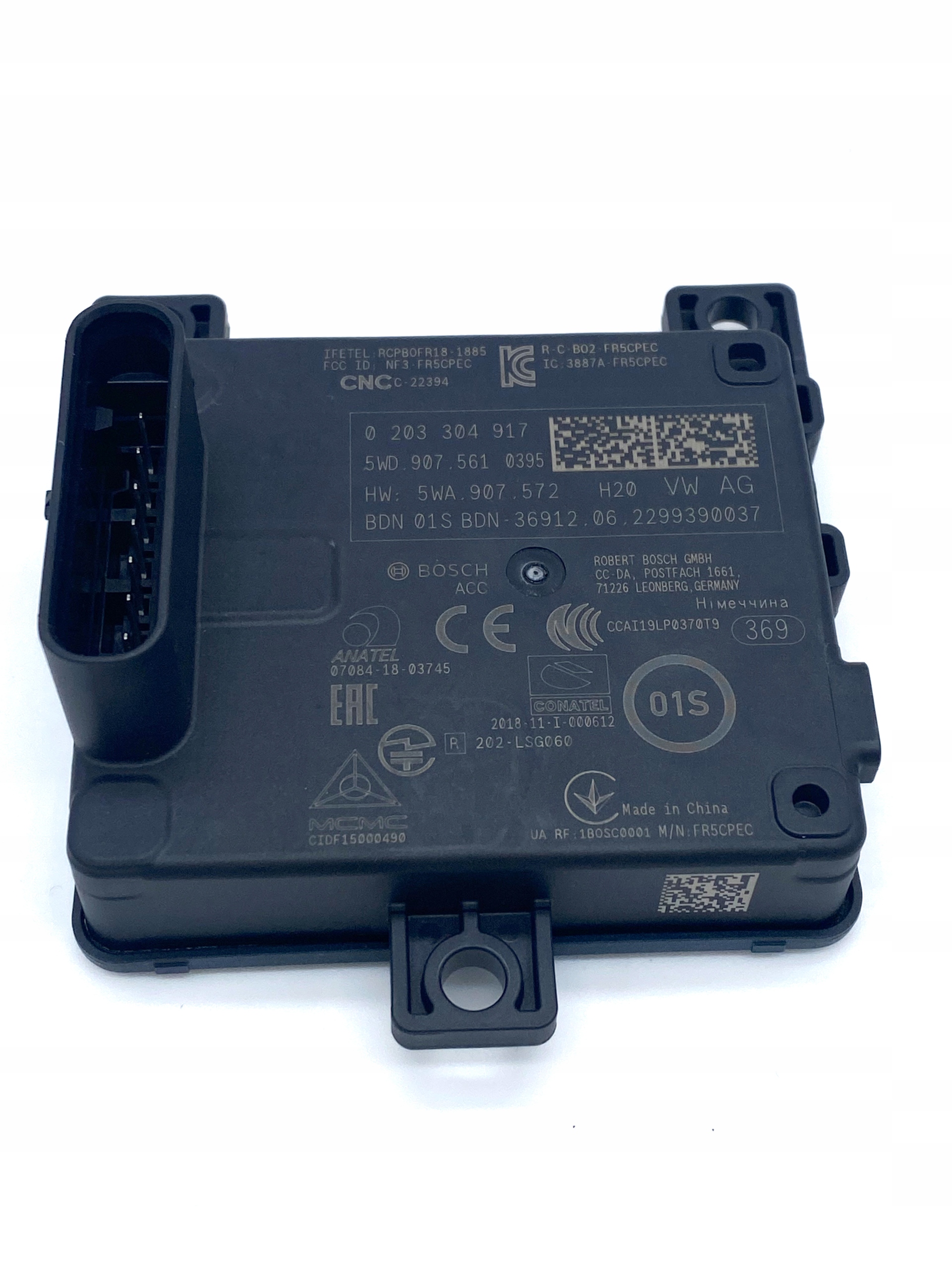 Wysokiej Jakości Moduł Czujnika Radarowego ACC Dla Volkswagena 5WA907561 Nowy Typ samochodu Samochody osobowe