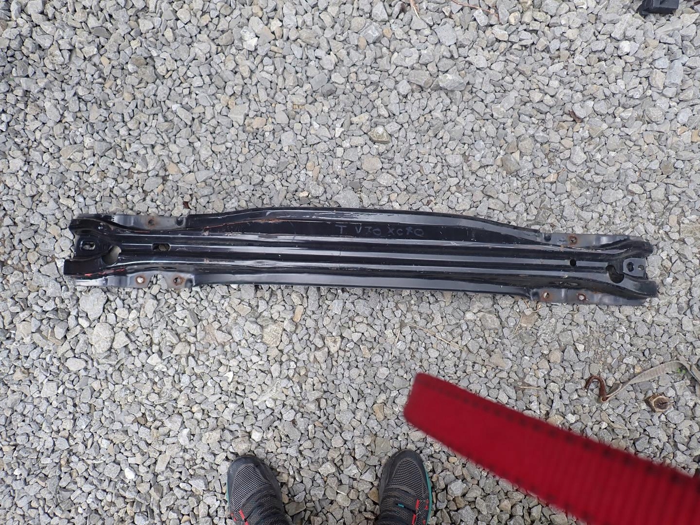 sider below bumper front VOLVO V70 XC70 2007