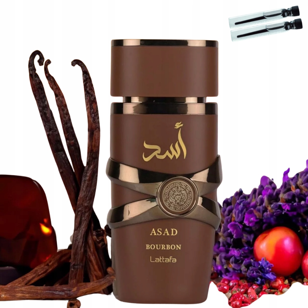 Parfém Lattafa Asad Bourbon 100 ml 2 vzorky Dárek