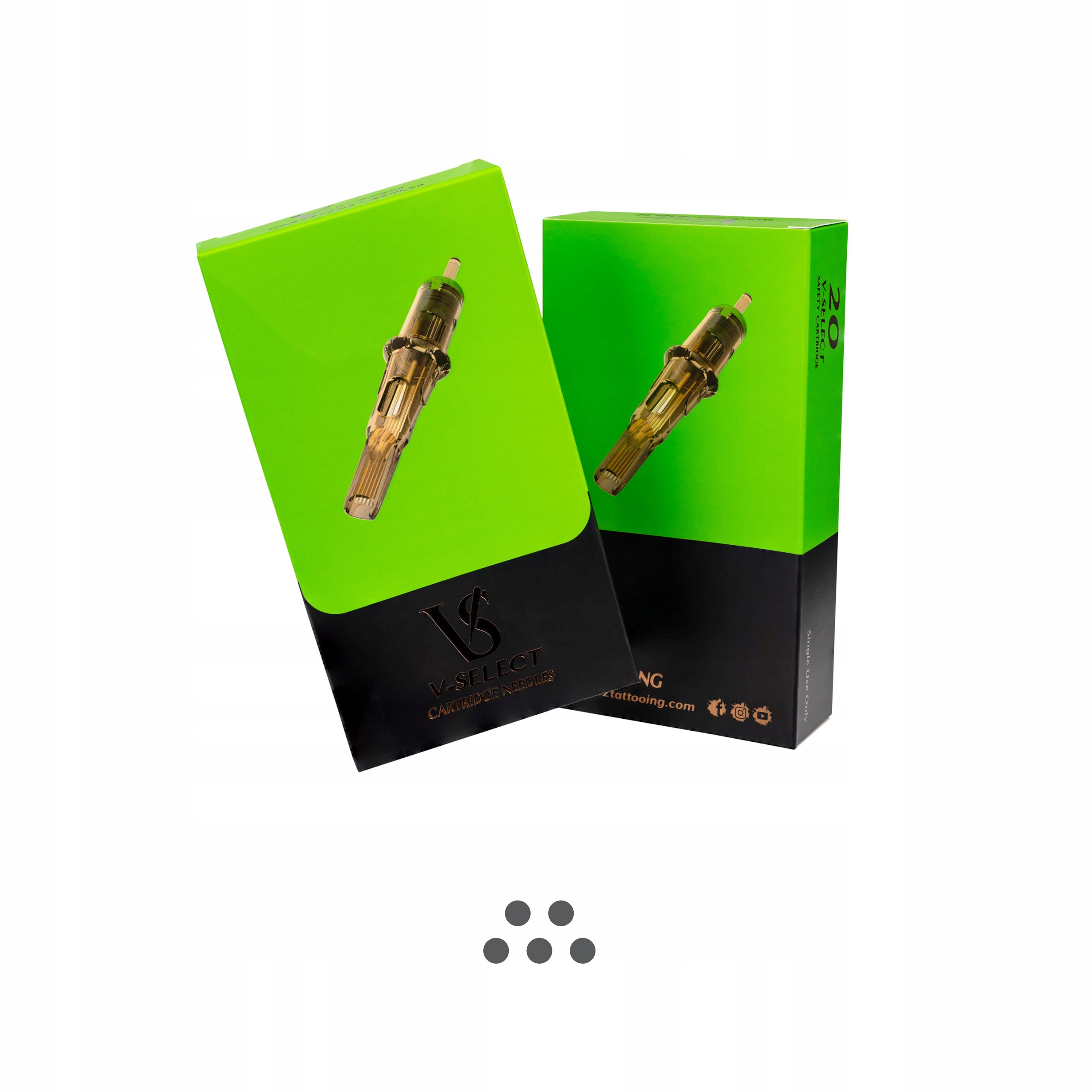 Kartridže na tetování Pmu Ez V-Select VC-1205M1 20 Ks