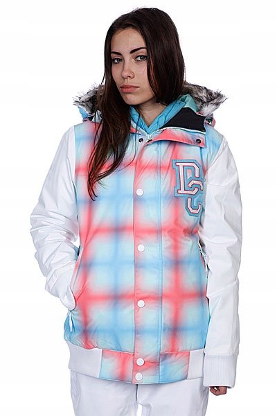 Dámská zimní snowboardová bunda DC Shoes Squard bílá velikost S