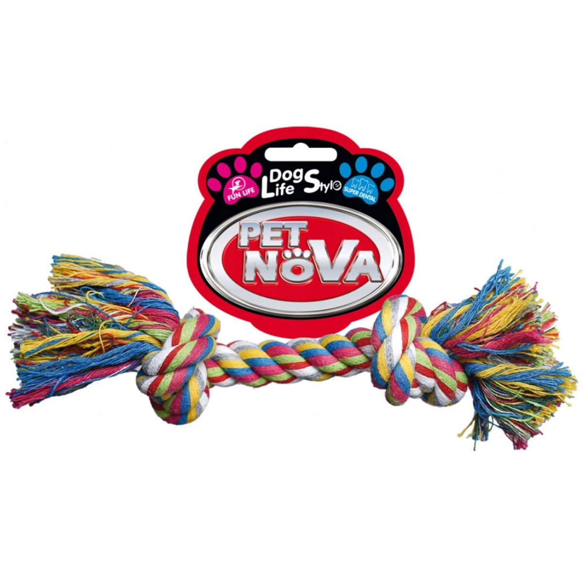 

Pet Nova sznur knot 17cm gryzak czyszczący zęby
