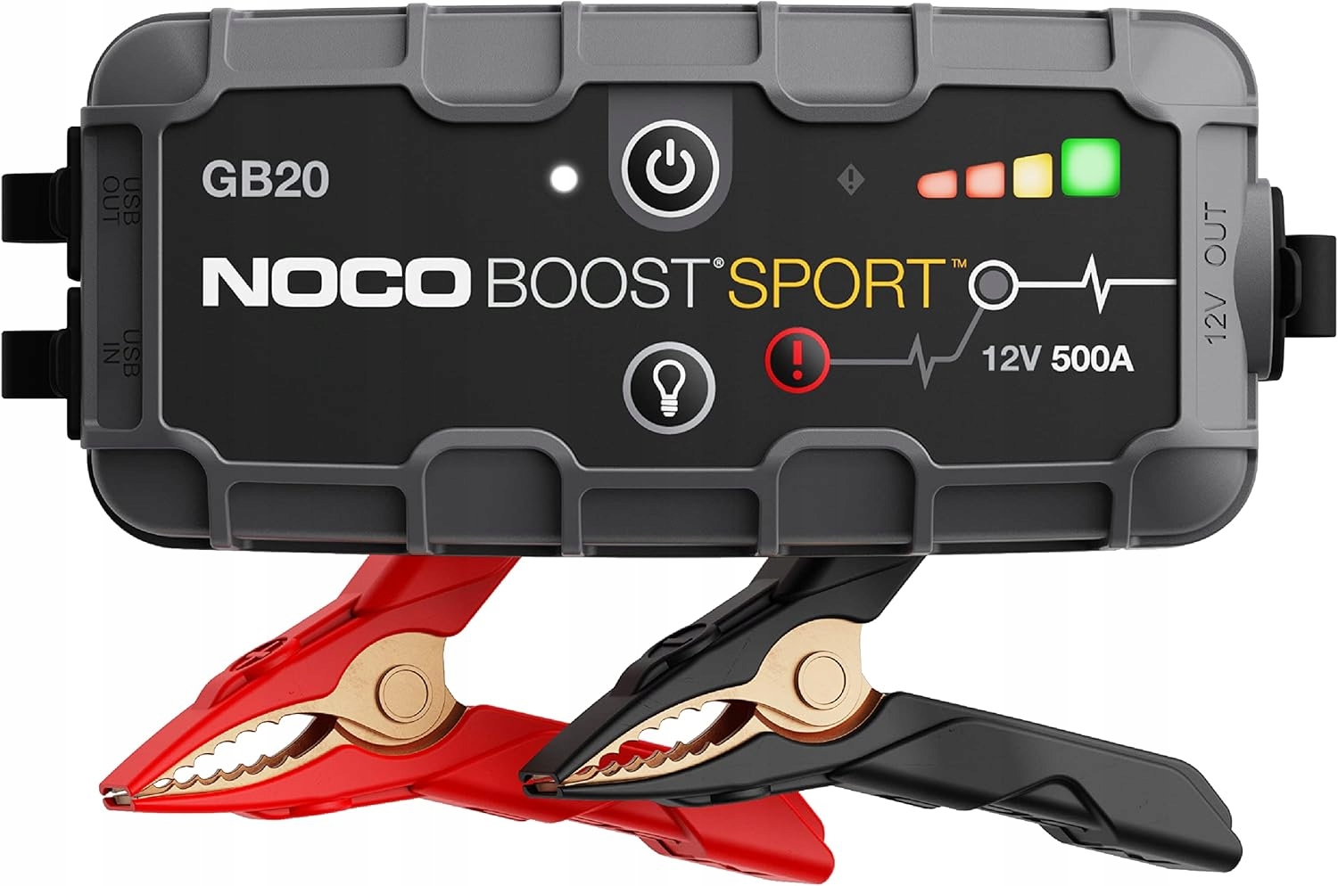 Startovací Powerbanka 500A Booster 12V Do Auta Led