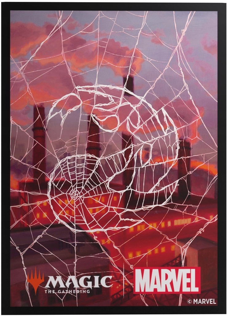 Gamegenic MtG Marvel's Spider-Man Premium Art Sleeves Mountain