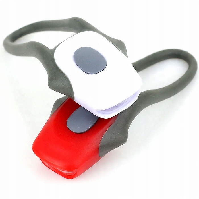 

Komplet lamp rowerowych tył przód silikon Profex
