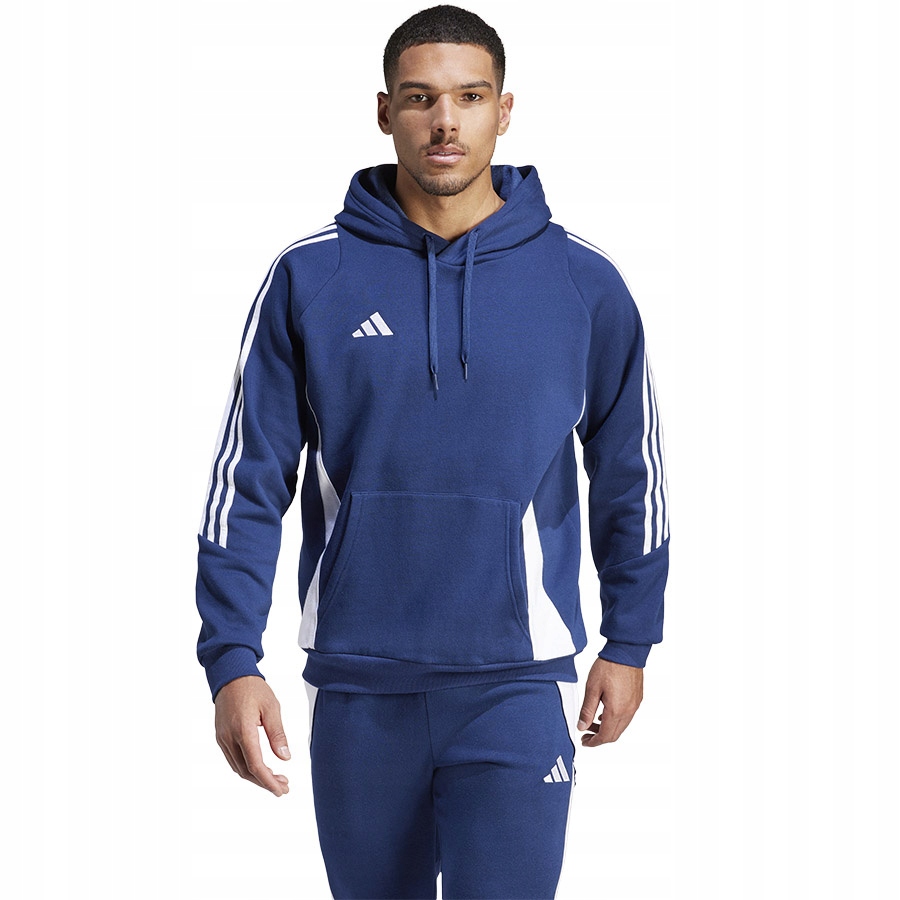 Adidas Tiro 24 Sw Hoody HS7546 (s) Mikina Modrá