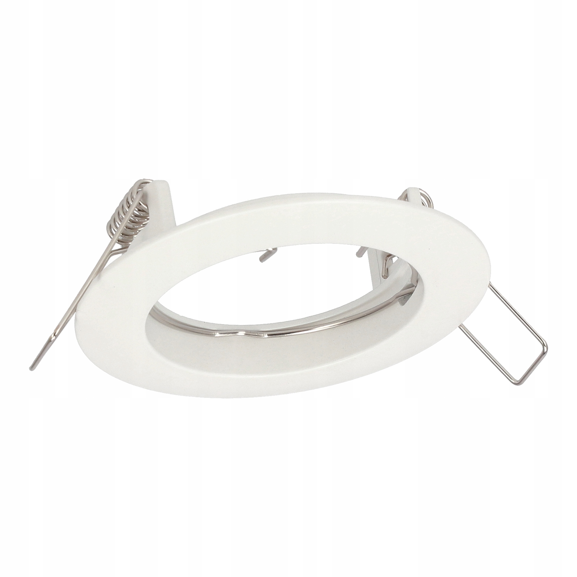 OPRAWA SUFITOWA HALOGENOWA STAŁA BIAŁA OKRĄGŁA Szerokość produktu 7.7 cm