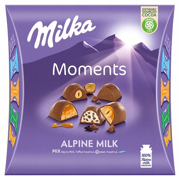 CZEKOLADKI MILKA MOMENTS MIX 97g