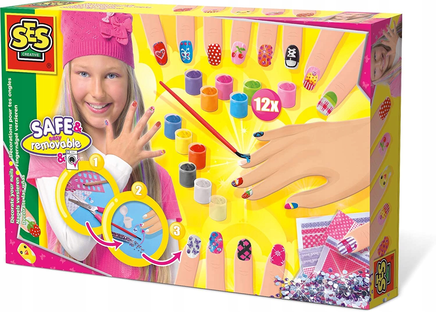 

Zestaw do zdobienia paznokci Ses Creative