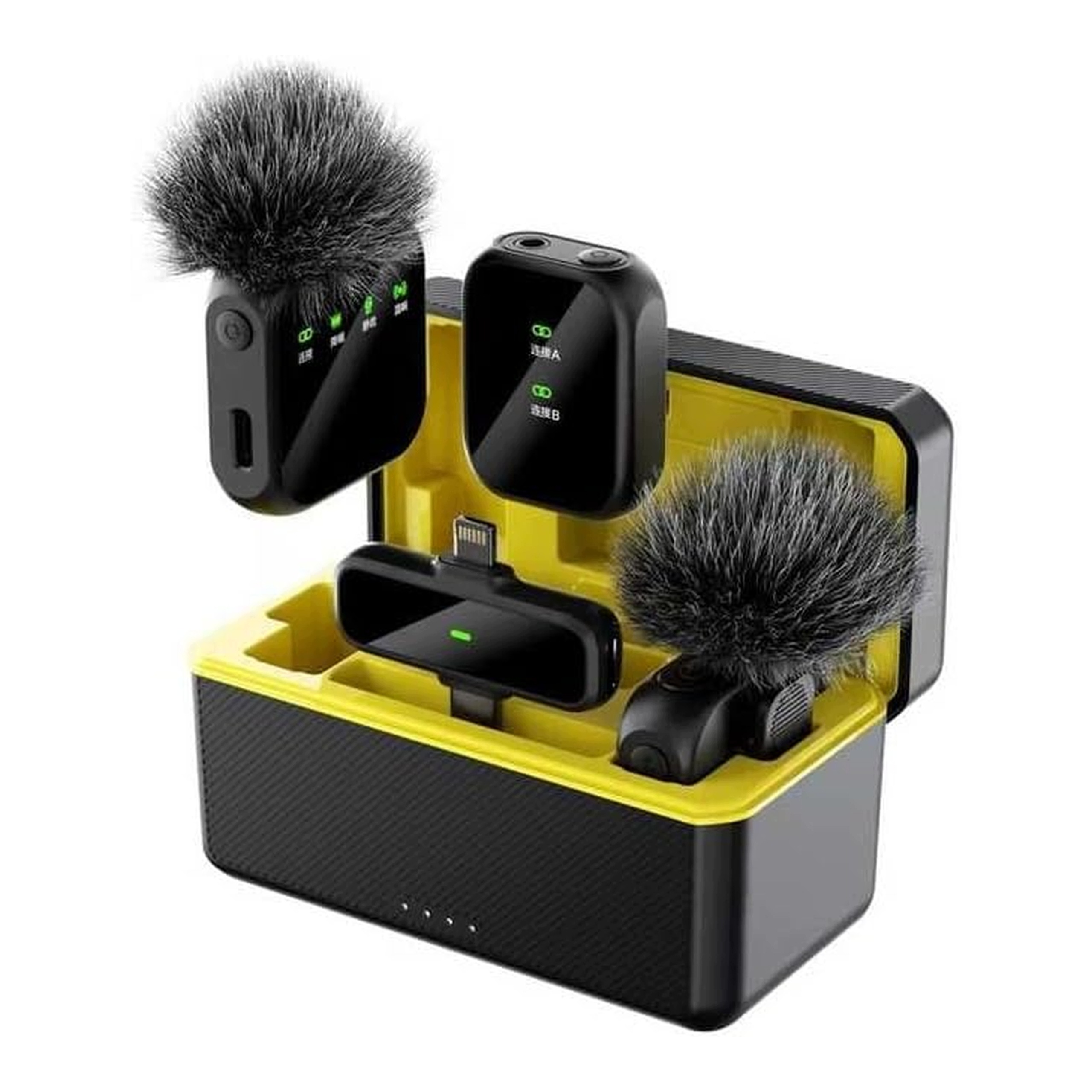 Bezdrátový Kravatový Mikrofon Generic K50 2X Pro Iphone, Redukce Šumu
