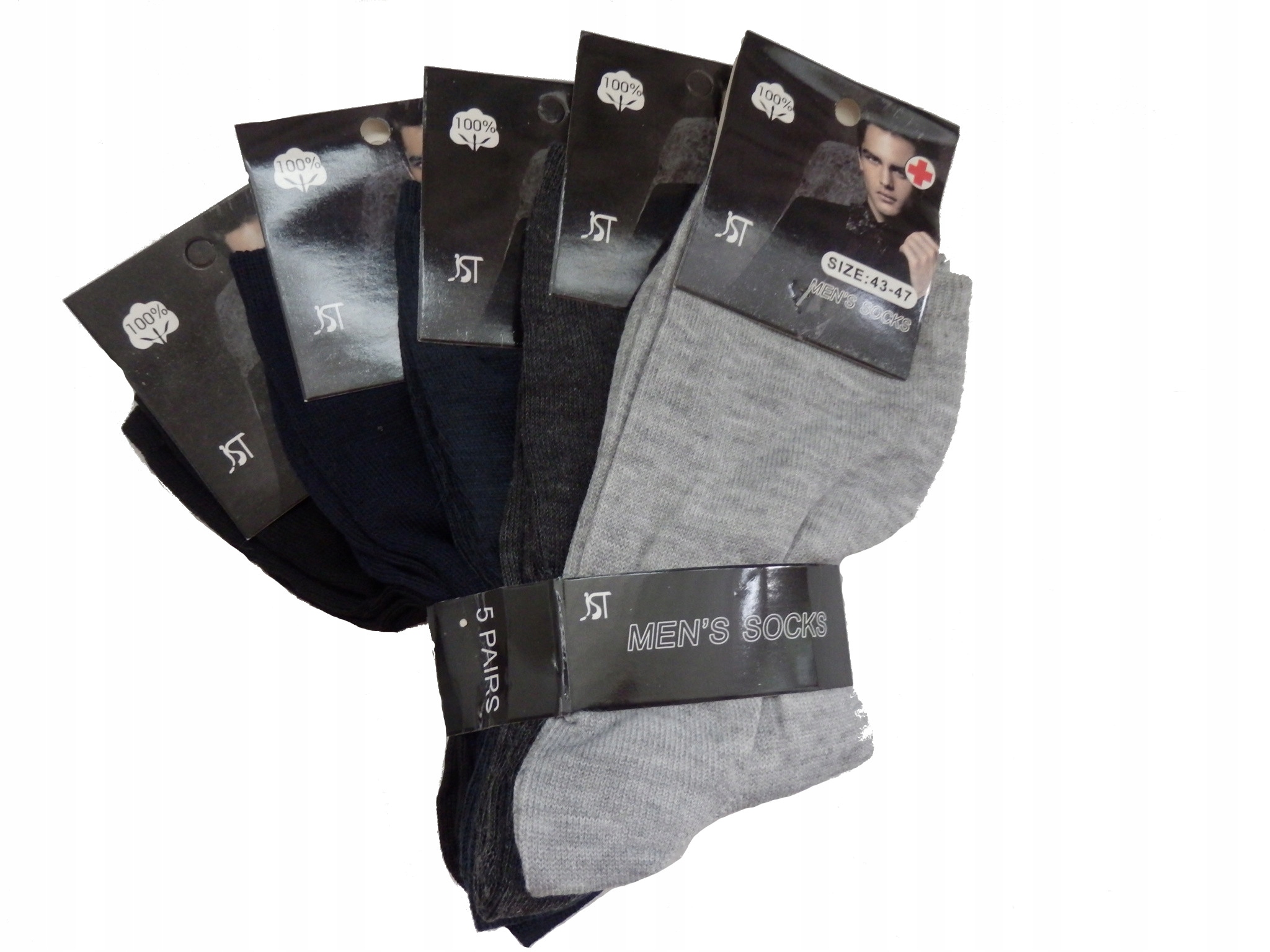 

Skarpety,skarpetki Męskie,bawełna, 40-43