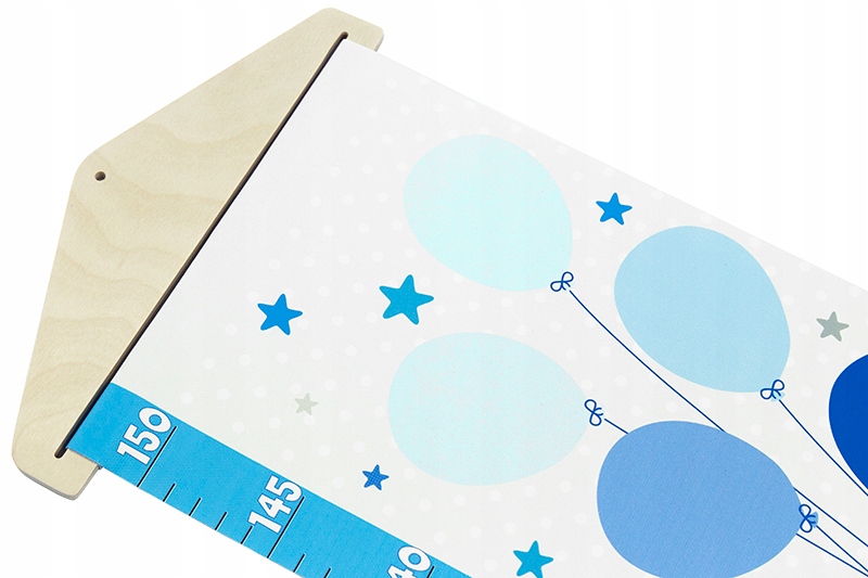 Miarka wzrostu dla dzieci na PŁÓTNIE Słonie N - Imię i data urodzenia Bohater Inny