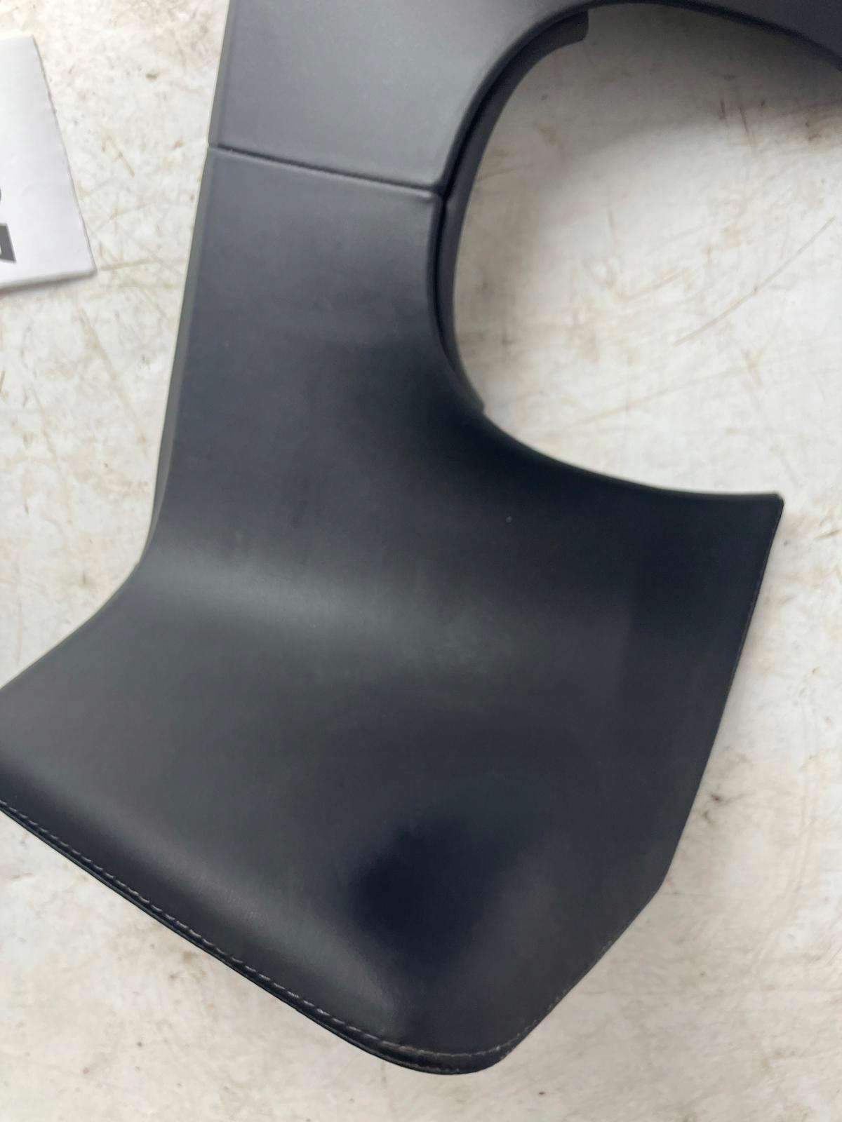 cover below DESKE KONSOLE left TESLA MODEL S leather