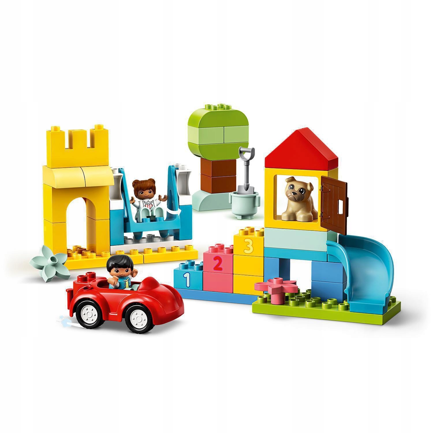 KLOCKI LEGO Duplo ZESTAW DUŻE KLOCKI Deluxe Brick Box XXL Kreatywne Kufer Marka LEGO