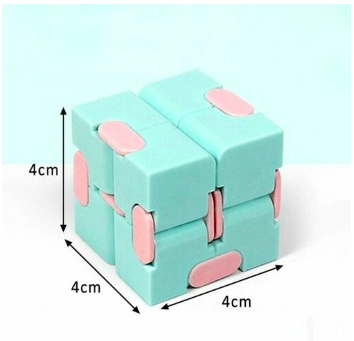 KOSTKA NIESKOŃCZONOŚCI ANTYSTRESOWA FIDGET ZABAWKA Rodzaj kostki antystresowe