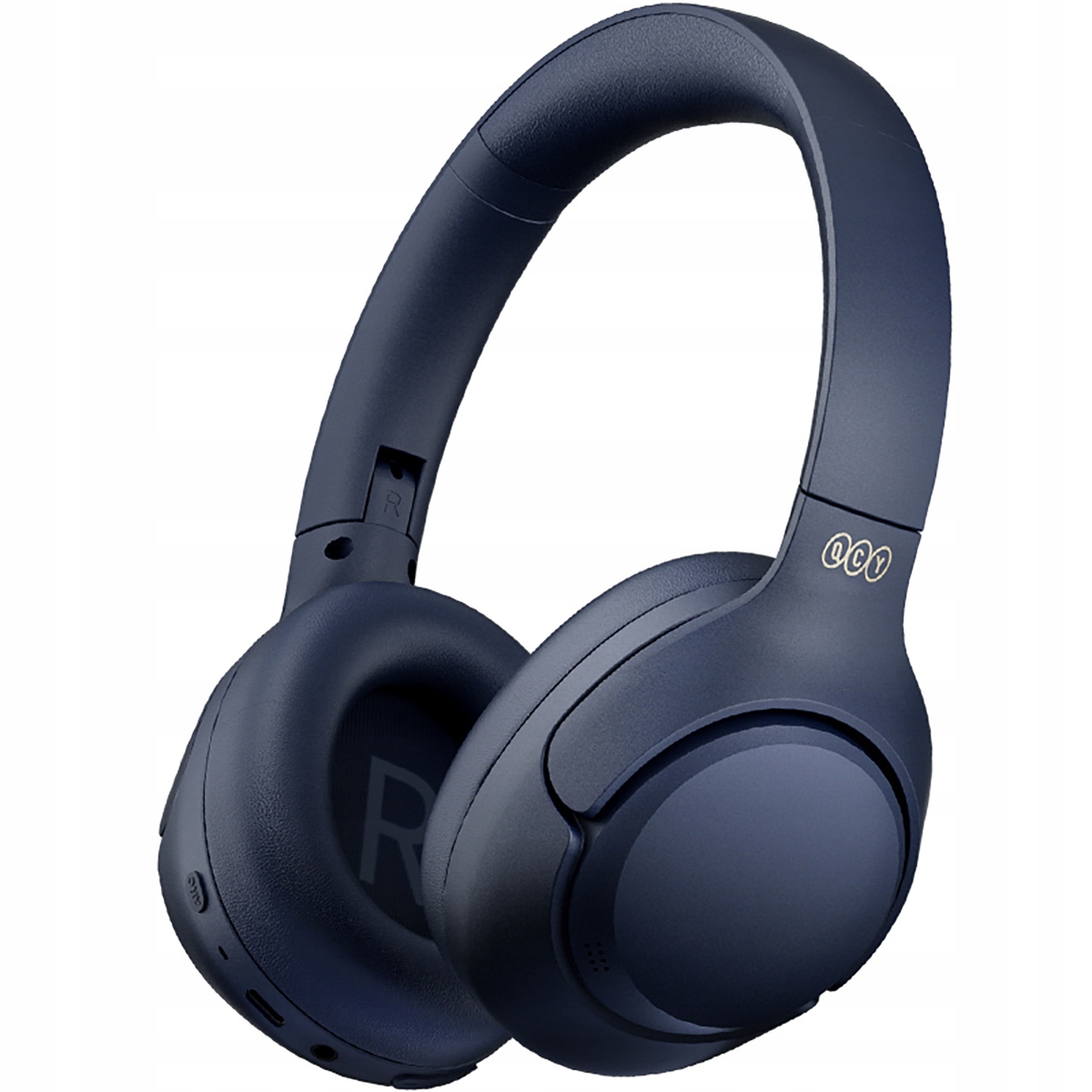 Sluchátka do uší Qcy H3 s Anc Bluetooth 5.4 HiRes Audio, modrá, prémiová