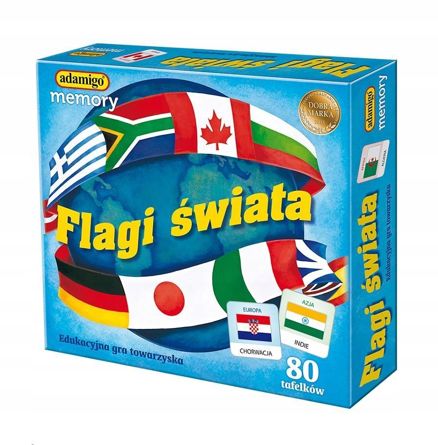MEMORY - FLAGI, ADAMIGO