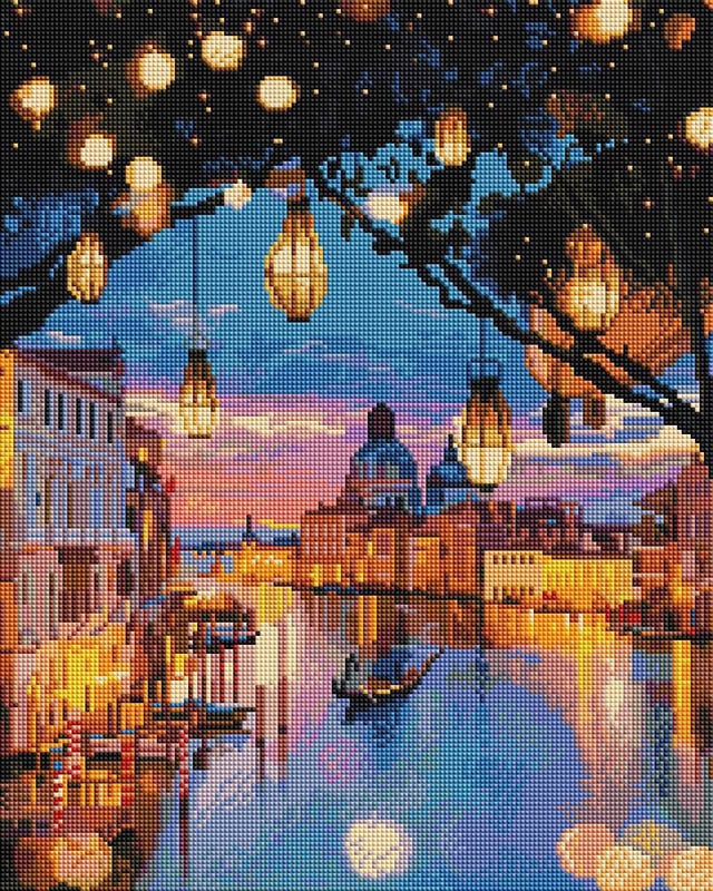 Diamantová mozaika na kroně 40x50 Ipicasso-pl