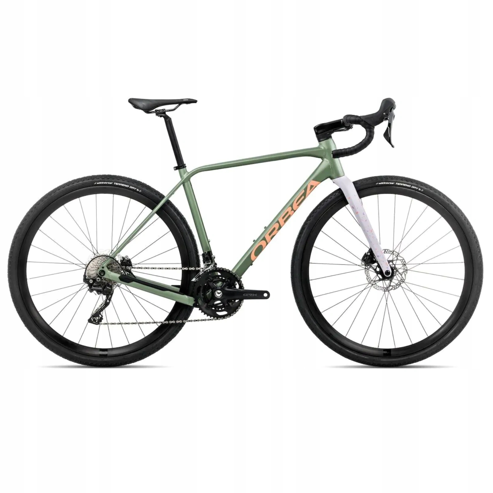 Rower gravel Orbea Terra H40 M Infinity Green-Ivory White (Gloss)