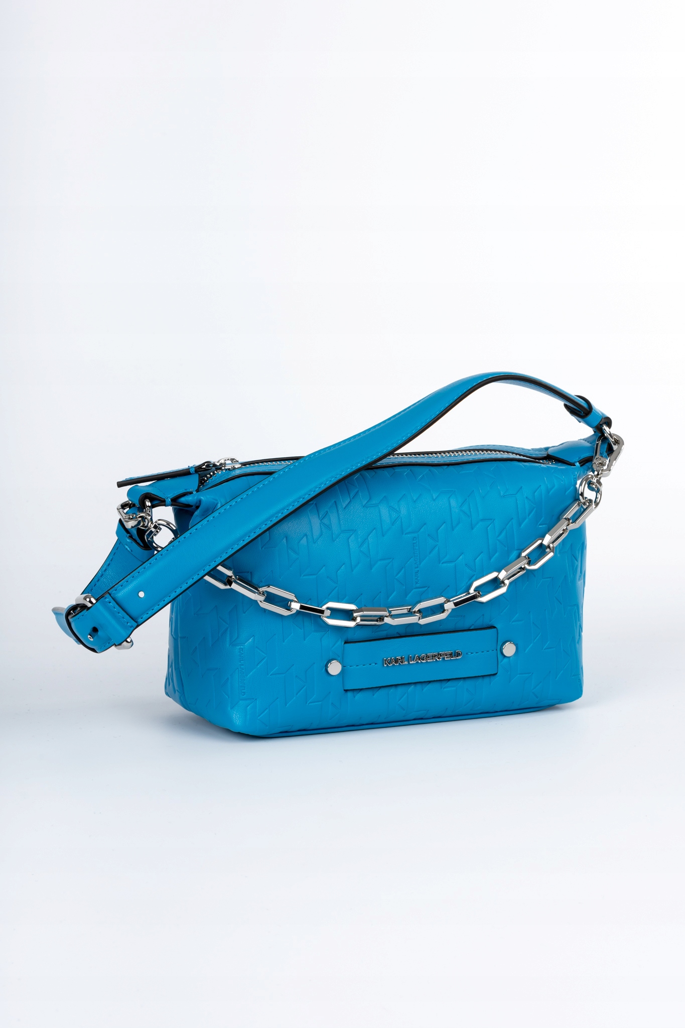 Niebieska Torebka na Ramię Karl Lagerfeld One Size Kolekcja Wiosna/Lato 2023