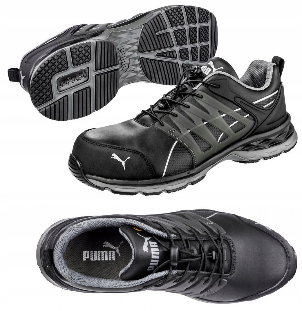 buty robocze Puma S3 40 Velocity 2.0 Low S3 Esd Hro Src czarne Puma r. 41