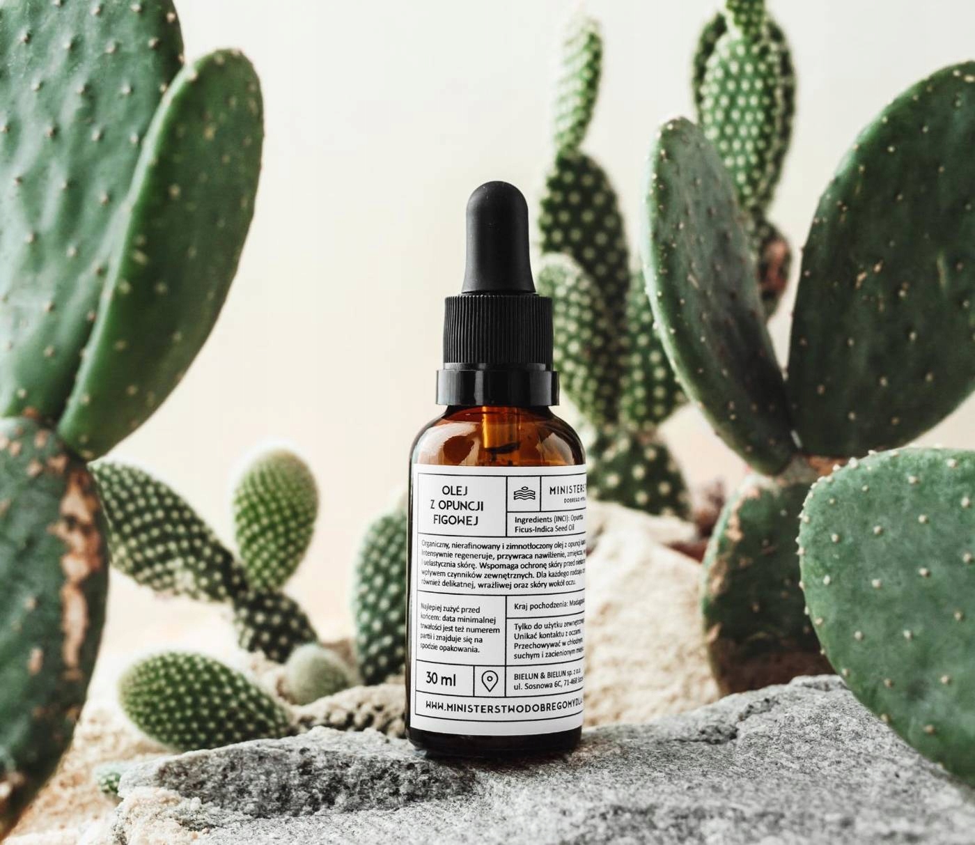 Ministerstwo Dobrego Mydła Olej z opuncji figowej Stan opakowania oryginalne