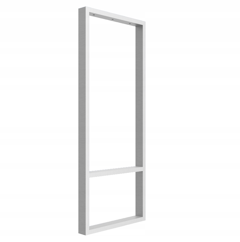 Noha nerezová pre konzolu, rameno, stôl 40x100 cm loft