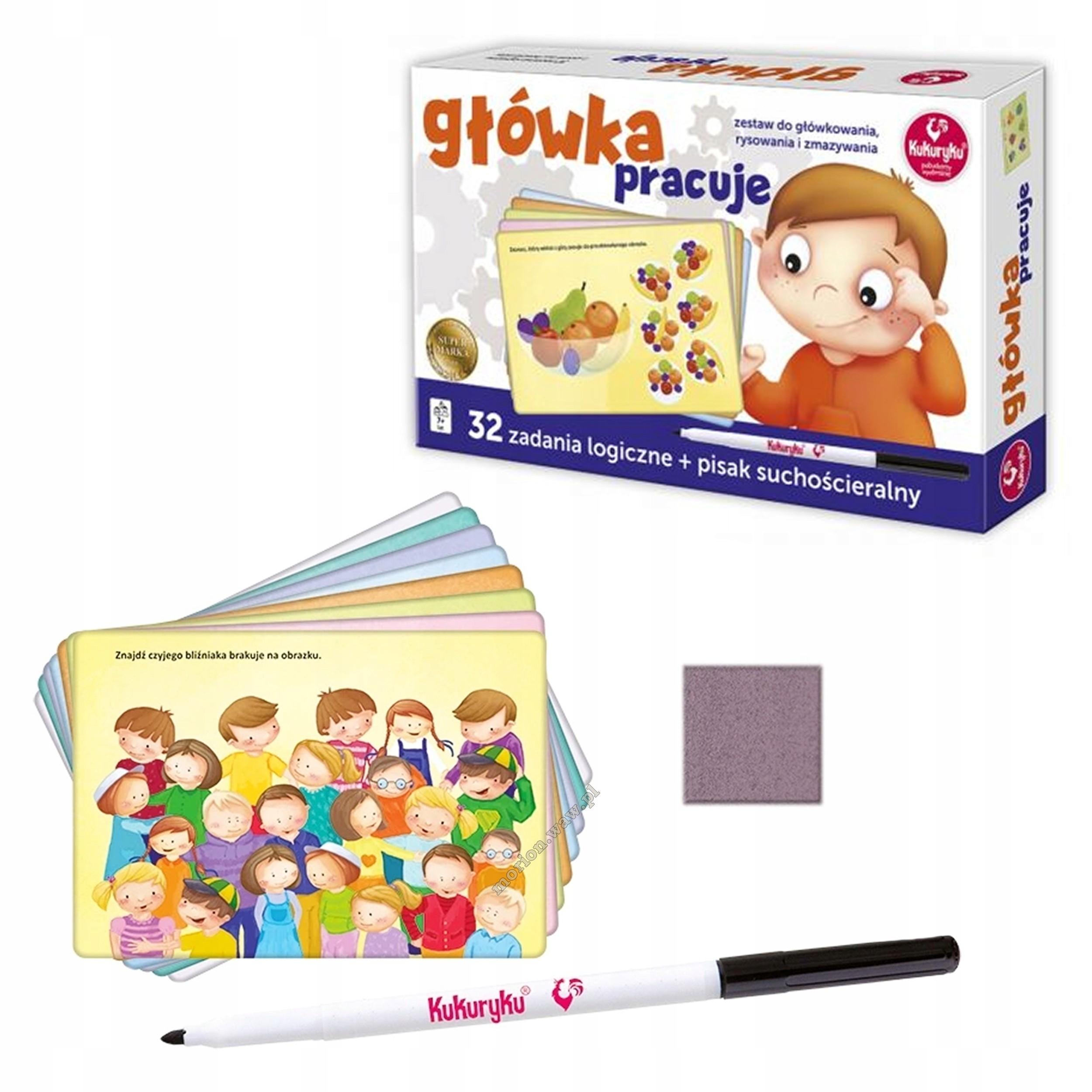 KUKURYKU GŁÓWKA PRACUJE Rodzaj łamigłówki