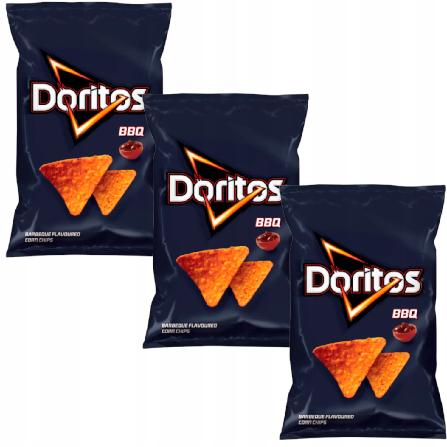 Doritos BBQ Chipsy Nachosy kukurydziane 3x 100g 13345267442 Allegro.pl