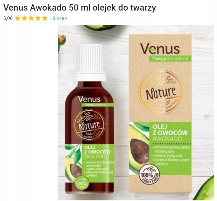 Nierafinowany olej śliwkowy tłoczony na zimno 40ml Typ skóry Sucha